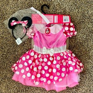 Toddler Minnie Mouse costume